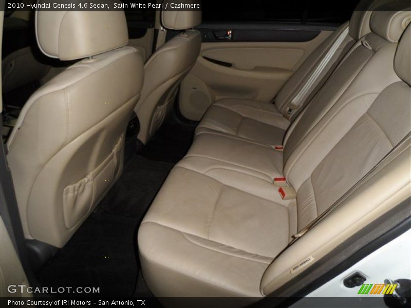 Satin White Pearl / Cashmere 2010 Hyundai Genesis 4.6 Sedan