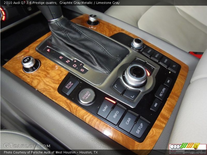 Graphite Gray Metallic / Limestone Gray 2010 Audi Q7 3.6 Prestige quattro