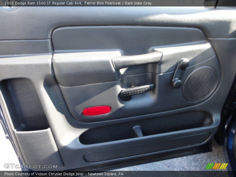 Patriot Blue Pearlcoat / Dark Slate Gray 2002 Dodge Ram 1500 ST Regular Cab 4x4
