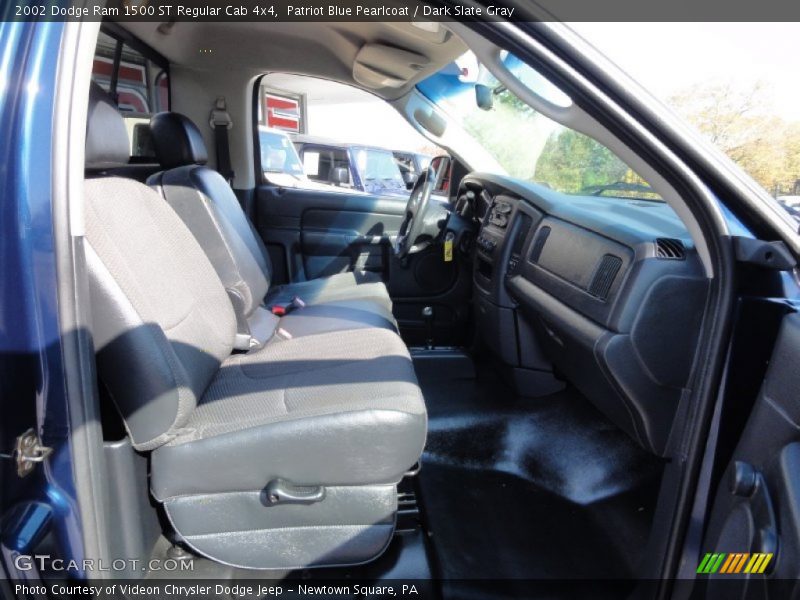 Patriot Blue Pearlcoat / Dark Slate Gray 2002 Dodge Ram 1500 ST Regular Cab 4x4