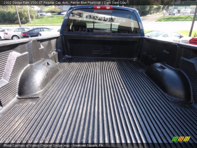 Patriot Blue Pearlcoat / Dark Slate Gray 2002 Dodge Ram 1500 ST Regular Cab 4x4