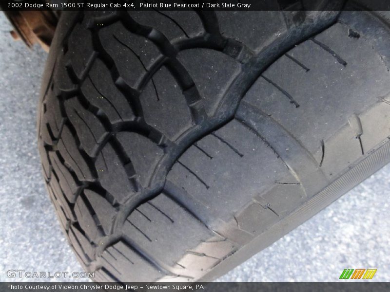 Patriot Blue Pearlcoat / Dark Slate Gray 2002 Dodge Ram 1500 ST Regular Cab 4x4