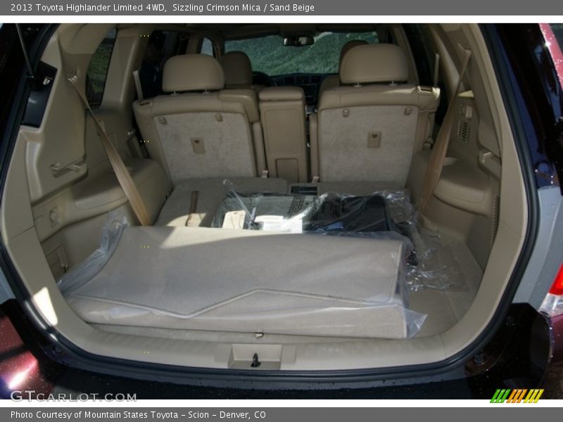 Sizzling Crimson Mica / Sand Beige 2013 Toyota Highlander Limited 4WD