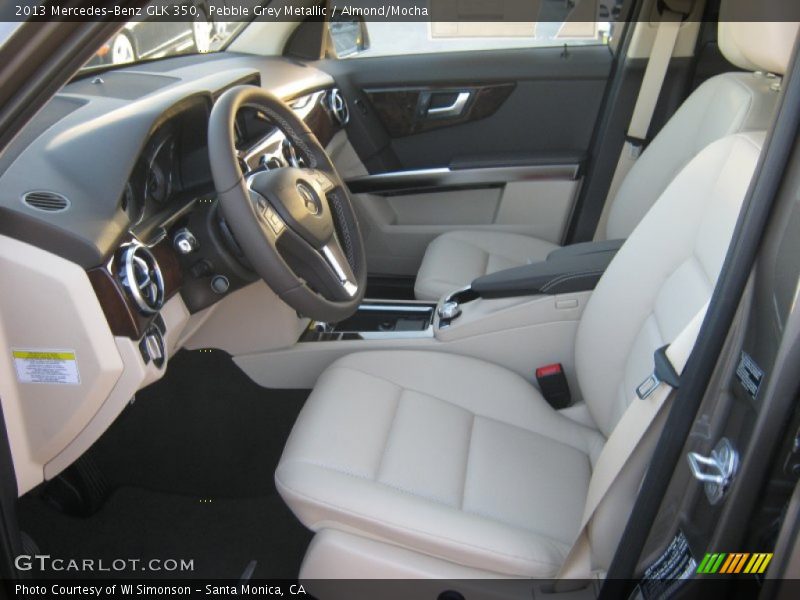 Pebble Grey Metallic / Almond/Mocha 2013 Mercedes-Benz GLK 350