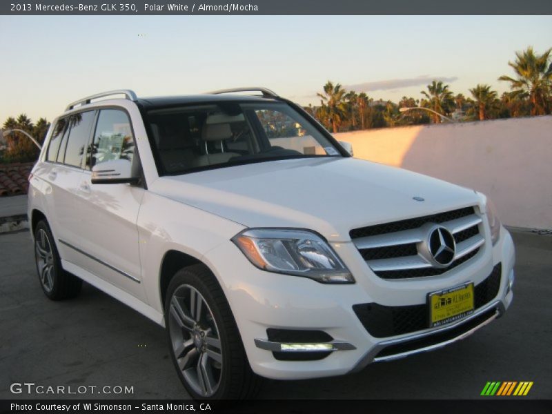 Polar White / Almond/Mocha 2013 Mercedes-Benz GLK 350
