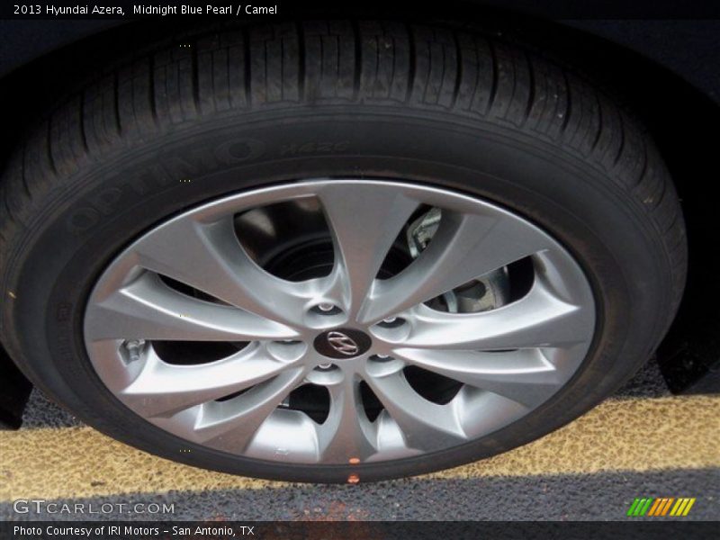 Midnight Blue Pearl / Camel 2013 Hyundai Azera