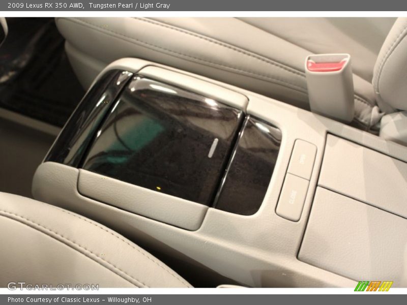Tungsten Pearl / Light Gray 2009 Lexus RX 350 AWD