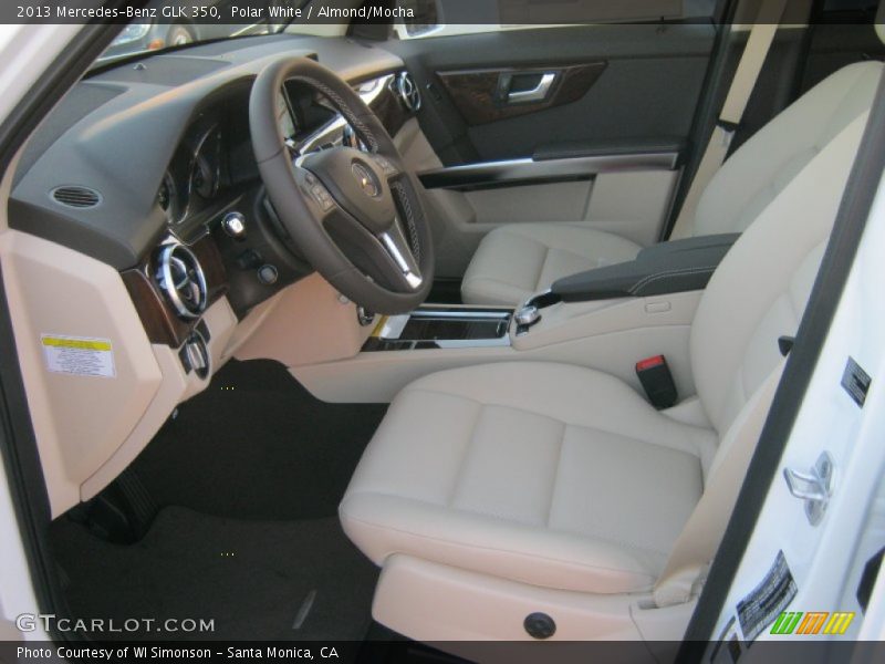 Polar White / Almond/Mocha 2013 Mercedes-Benz GLK 350