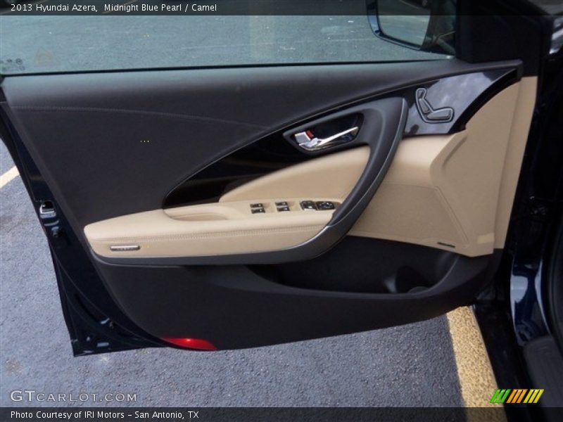 Midnight Blue Pearl / Camel 2013 Hyundai Azera