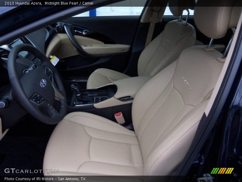 Midnight Blue Pearl / Camel 2013 Hyundai Azera