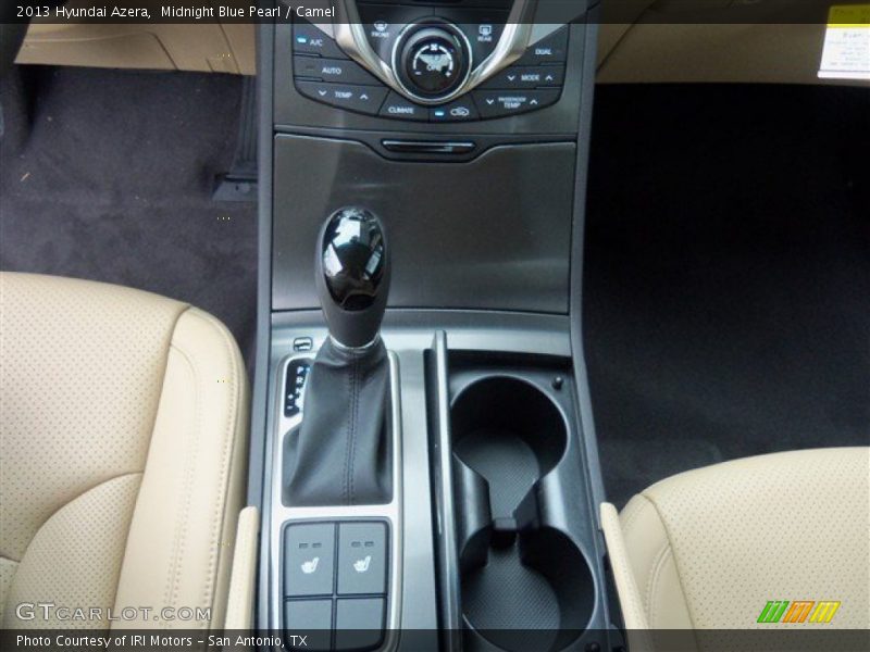 Midnight Blue Pearl / Camel 2013 Hyundai Azera