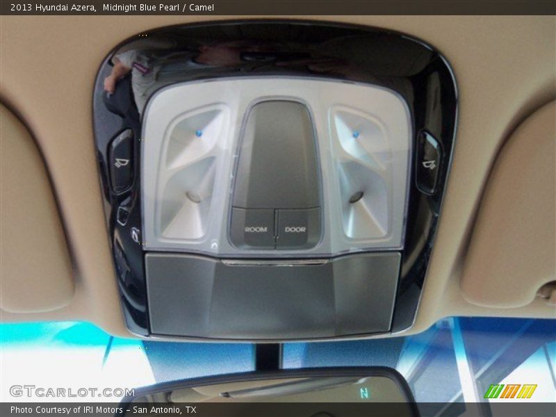 Midnight Blue Pearl / Camel 2013 Hyundai Azera