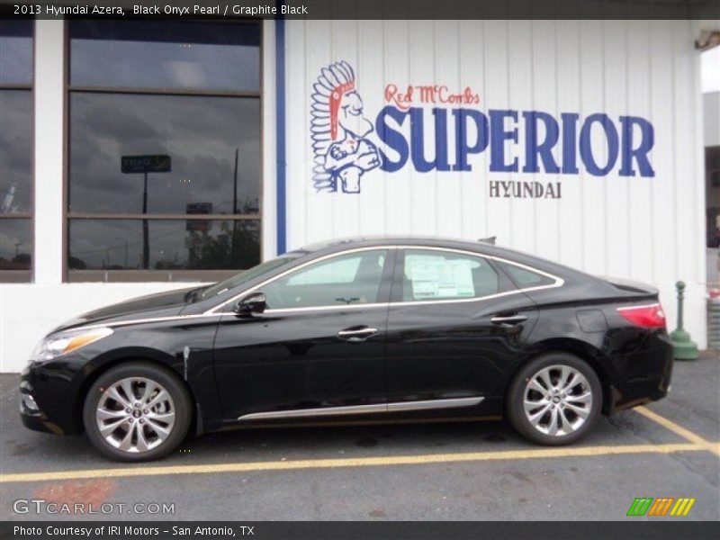 Black Onyx Pearl / Graphite Black 2013 Hyundai Azera