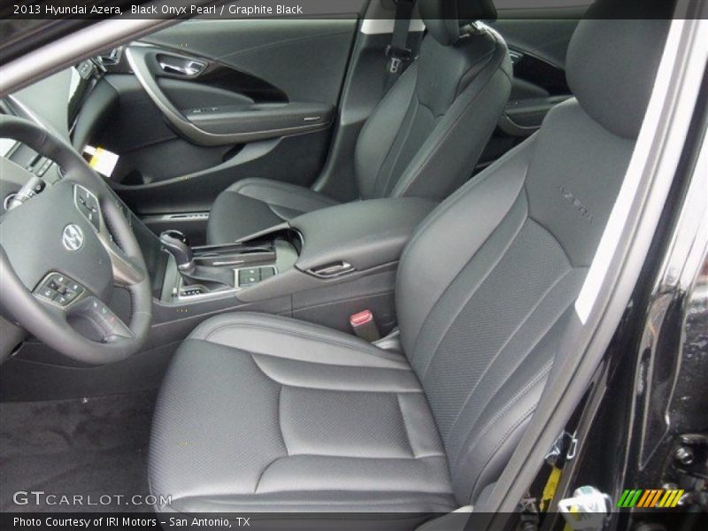  2013 Azera  Graphite Black Interior