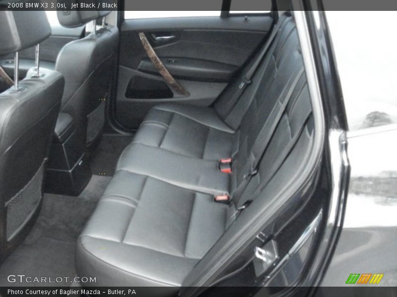 Rear Seat of 2008 X3 3.0si