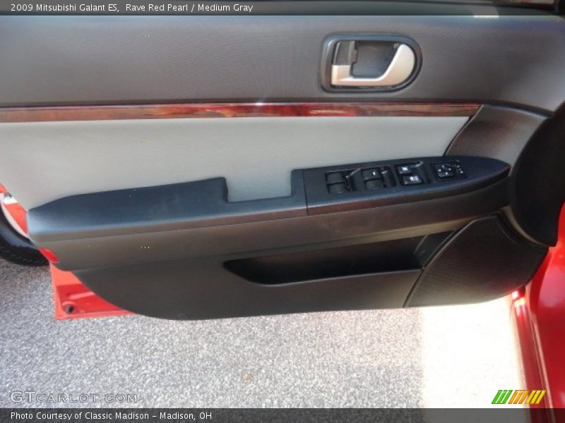 Rave Red Pearl / Medium Gray 2009 Mitsubishi Galant ES