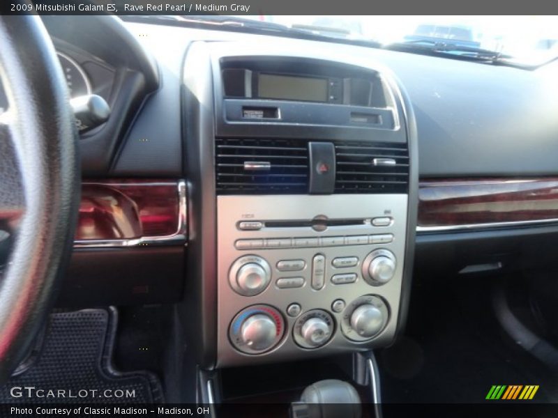 Rave Red Pearl / Medium Gray 2009 Mitsubishi Galant ES