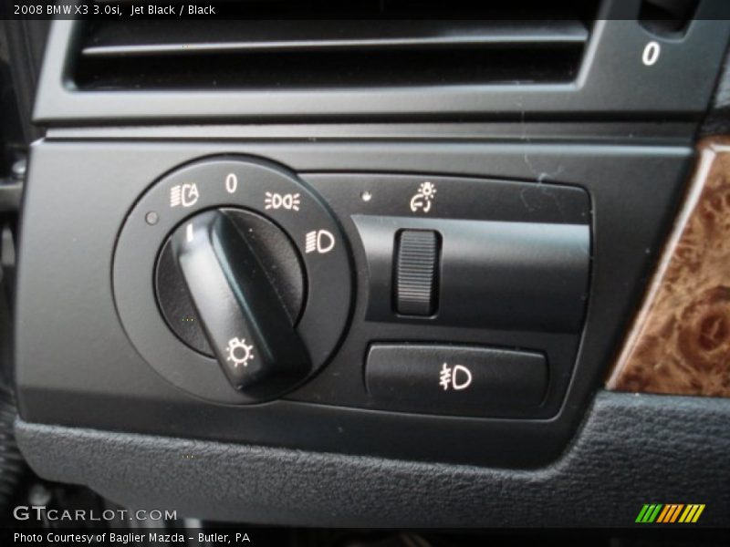 Controls of 2008 X3 3.0si