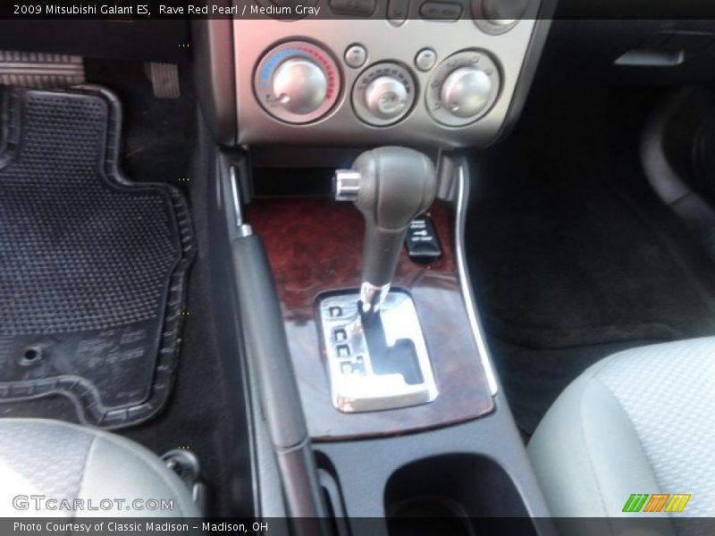 Rave Red Pearl / Medium Gray 2009 Mitsubishi Galant ES