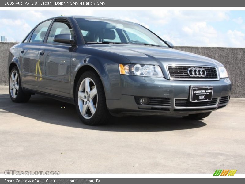 Dolphin Grey Metallic / Grey 2005 Audi A4 1.8T Sedan