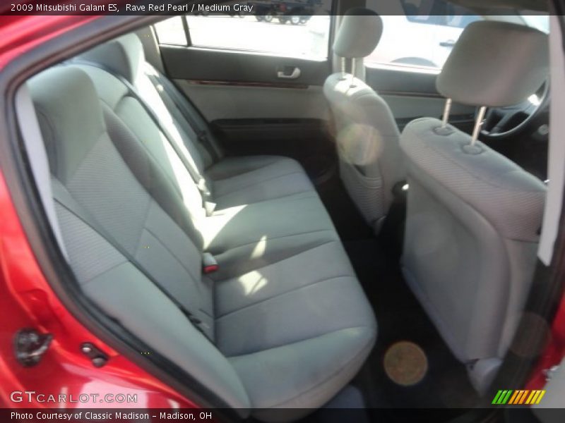 Rave Red Pearl / Medium Gray 2009 Mitsubishi Galant ES