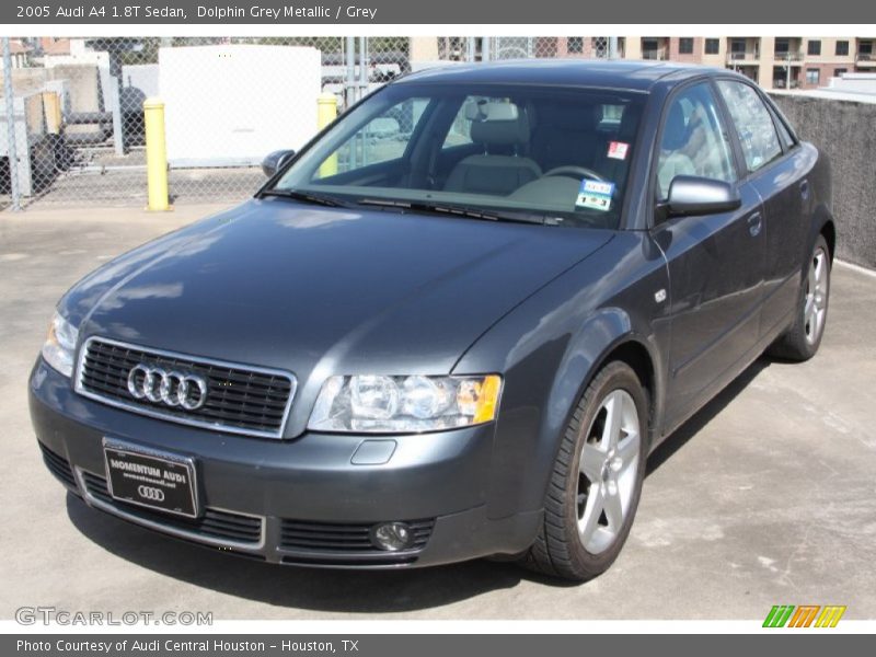 Dolphin Grey Metallic / Grey 2005 Audi A4 1.8T Sedan