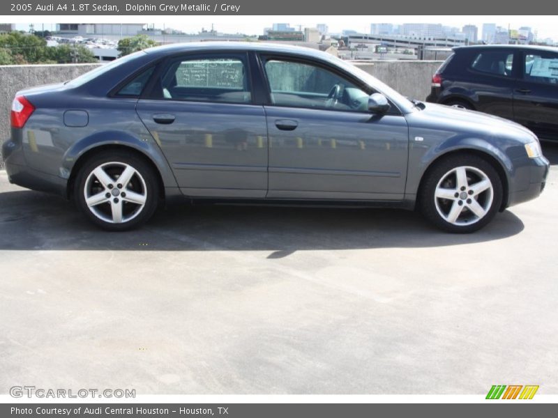 Dolphin Grey Metallic / Grey 2005 Audi A4 1.8T Sedan