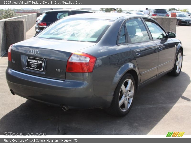 Dolphin Grey Metallic / Grey 2005 Audi A4 1.8T Sedan
