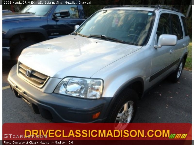 Sebring Silver Metallic / Charcoal 1998 Honda CR-V EX 4WD