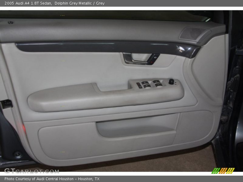 Dolphin Grey Metallic / Grey 2005 Audi A4 1.8T Sedan