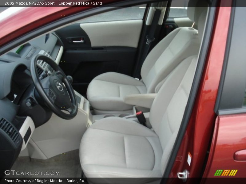 Copper Red Mica / Sand 2009 Mazda MAZDA5 Sport
