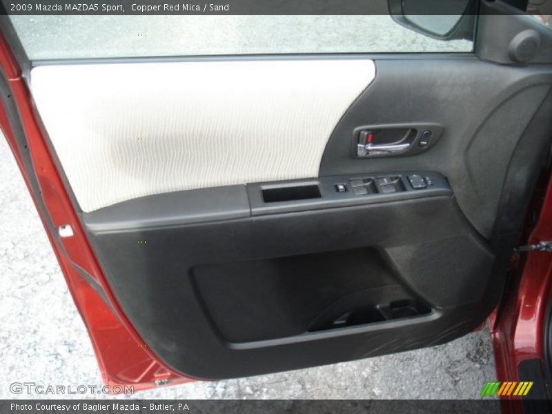 Copper Red Mica / Sand 2009 Mazda MAZDA5 Sport