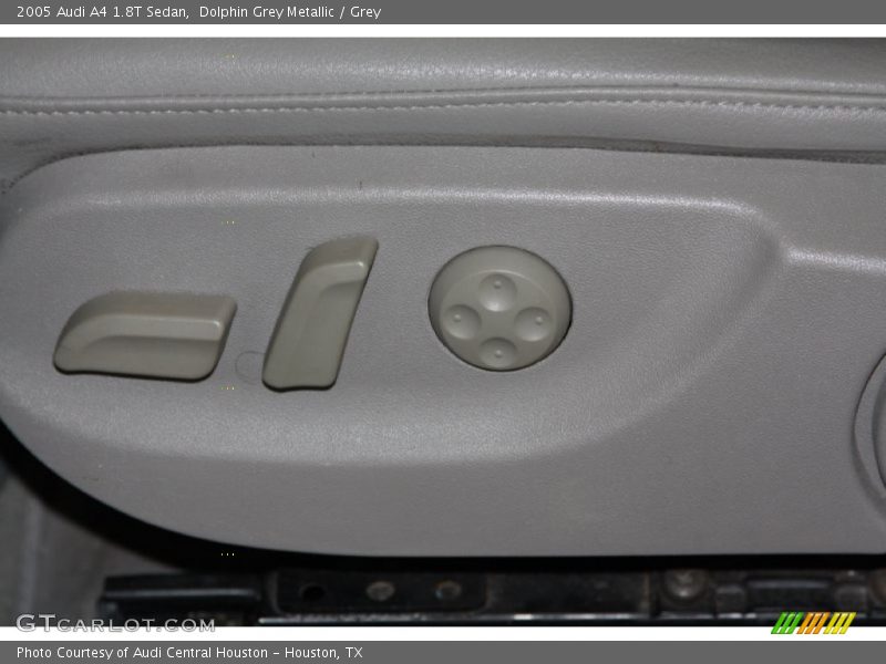 Dolphin Grey Metallic / Grey 2005 Audi A4 1.8T Sedan