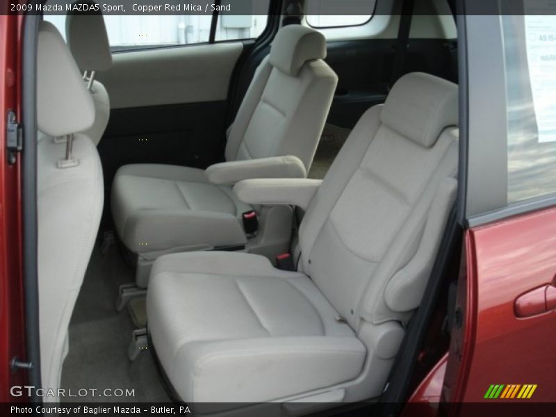 Copper Red Mica / Sand 2009 Mazda MAZDA5 Sport