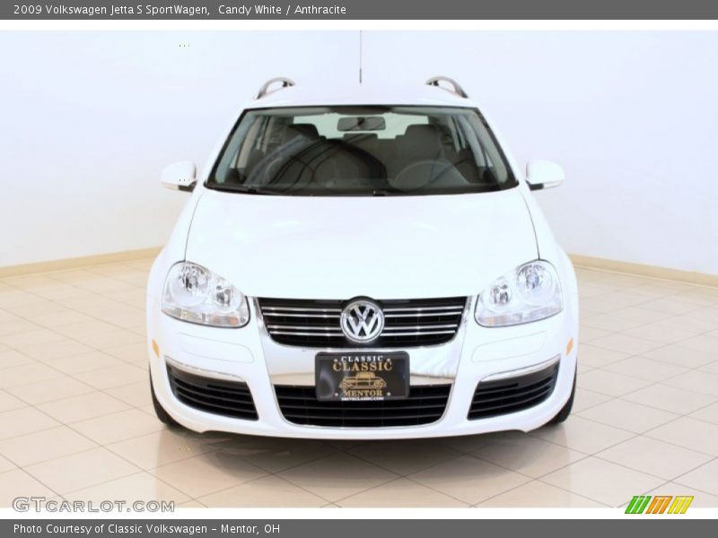 Candy White / Anthracite 2009 Volkswagen Jetta S SportWagen