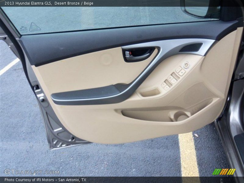 Desert Bronze / Beige 2013 Hyundai Elantra GLS