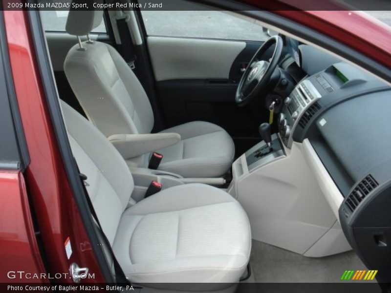 Copper Red Mica / Sand 2009 Mazda MAZDA5 Sport