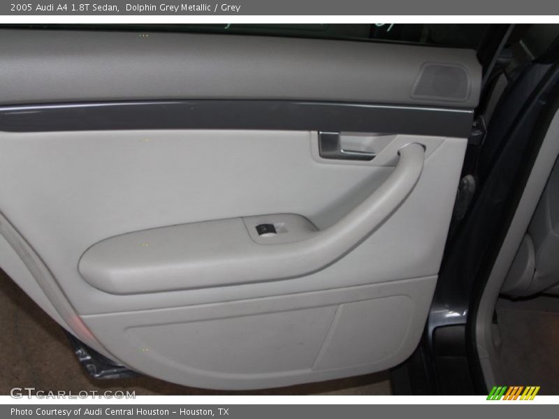 Dolphin Grey Metallic / Grey 2005 Audi A4 1.8T Sedan