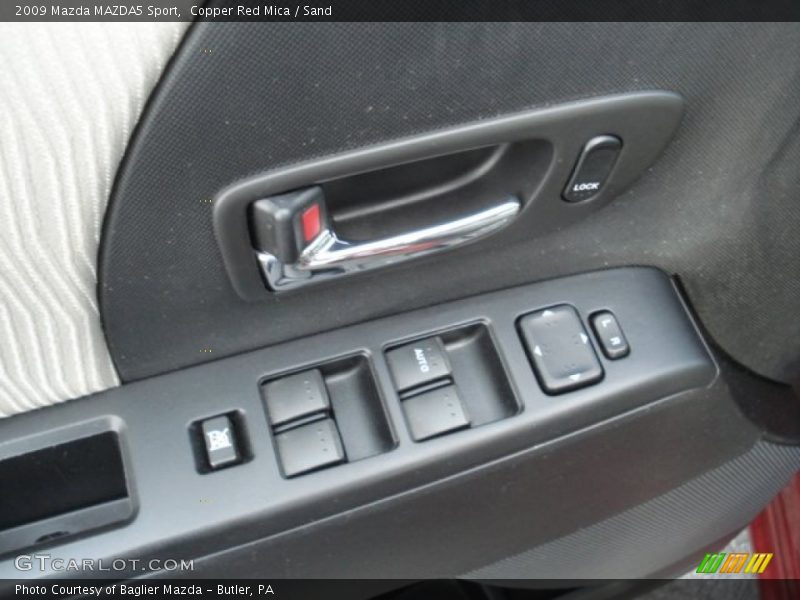 Copper Red Mica / Sand 2009 Mazda MAZDA5 Sport