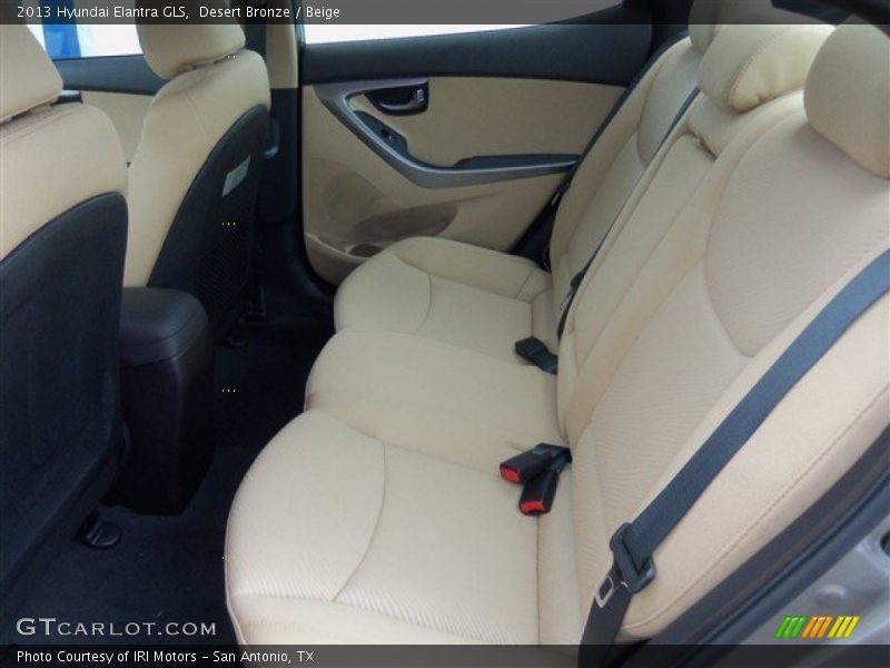 Desert Bronze / Beige 2013 Hyundai Elantra GLS