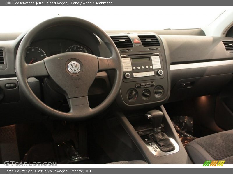 Candy White / Anthracite 2009 Volkswagen Jetta S SportWagen