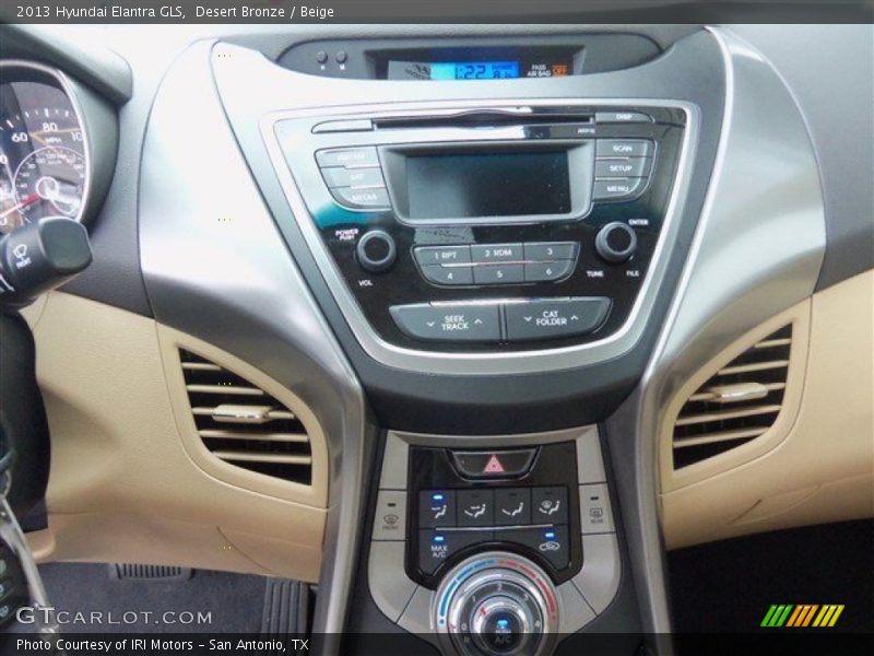 Desert Bronze / Beige 2013 Hyundai Elantra GLS