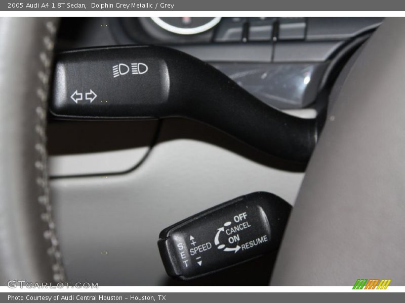 Dolphin Grey Metallic / Grey 2005 Audi A4 1.8T Sedan