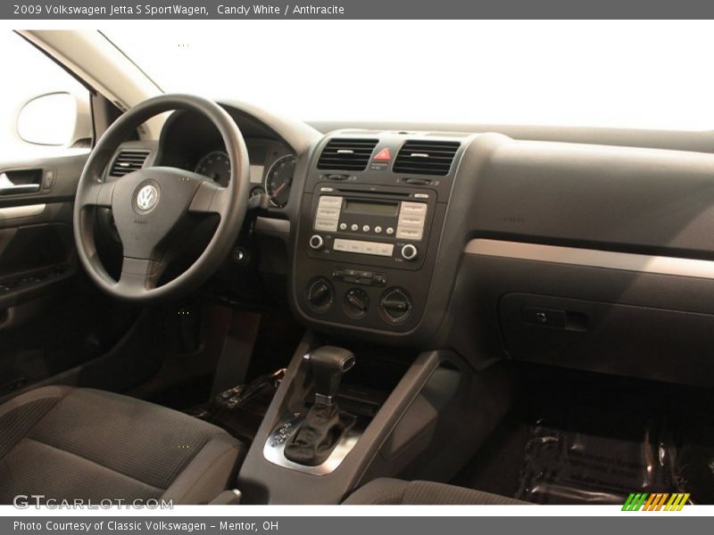 Candy White / Anthracite 2009 Volkswagen Jetta S SportWagen