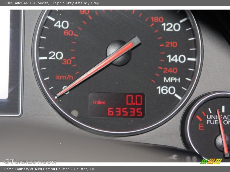 Dolphin Grey Metallic / Grey 2005 Audi A4 1.8T Sedan