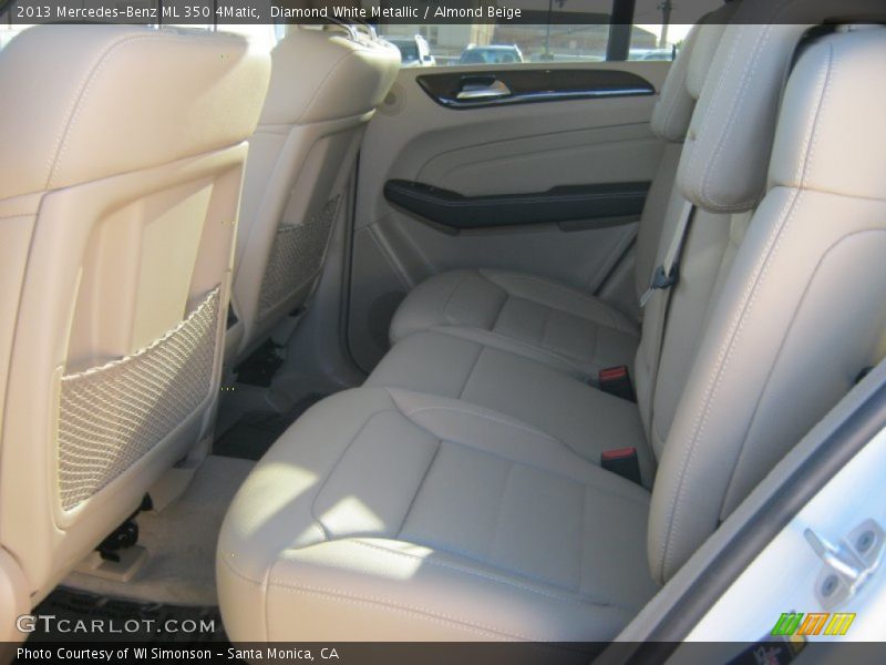 Diamond White Metallic / Almond Beige 2013 Mercedes-Benz ML 350 4Matic
