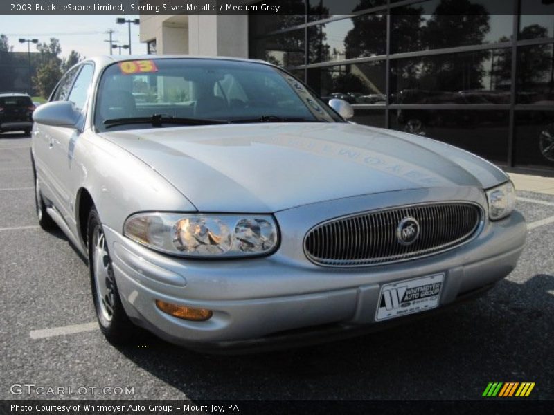 Sterling Silver Metallic / Medium Gray 2003 Buick LeSabre Limited