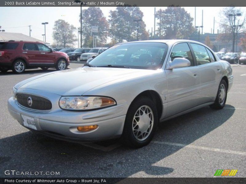Sterling Silver Metallic / Medium Gray 2003 Buick LeSabre Limited
