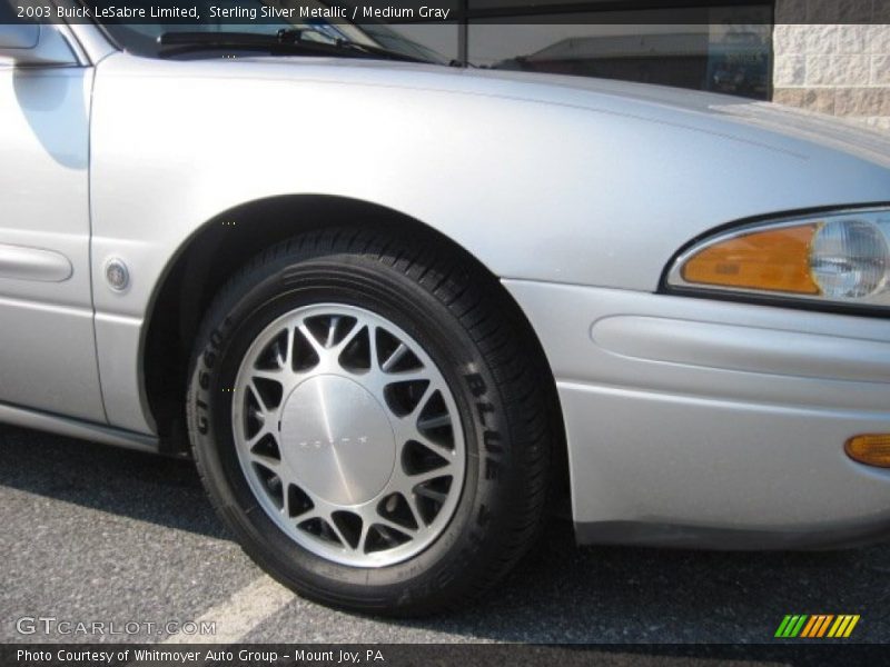 Sterling Silver Metallic / Medium Gray 2003 Buick LeSabre Limited