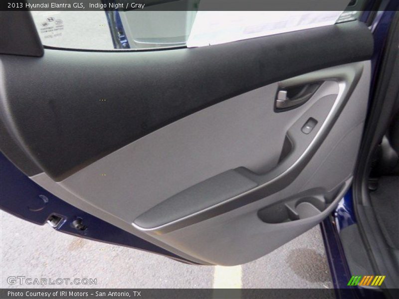 Indigo Night / Gray 2013 Hyundai Elantra GLS